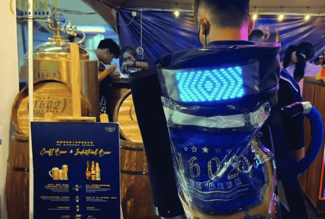 led backpack